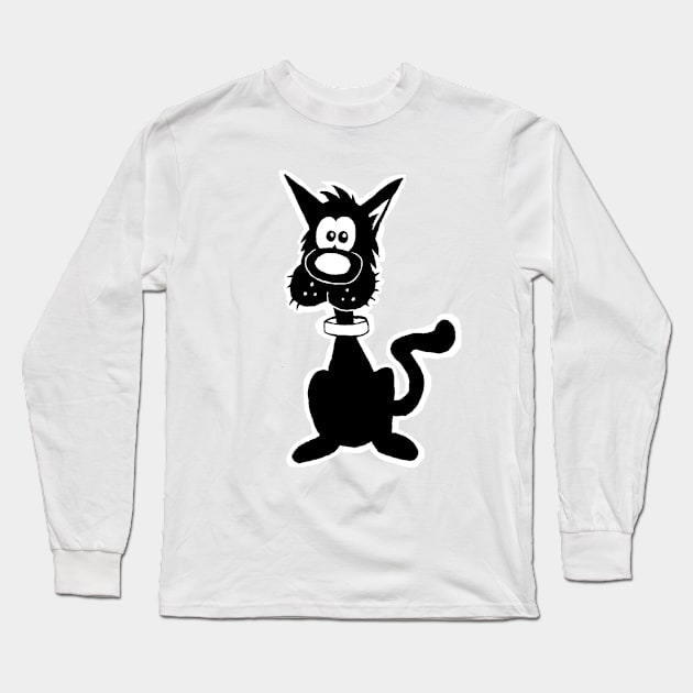 Kat Long Sleeve T-Shirt by MalcolmKirk